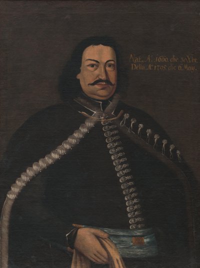 18e siècle - Portrait de N. Kubínyi - Unbekannt Unbekannt