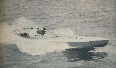 1936 le bateau monomoteur le plus rapide du monde Miss Britain III, 1936 - Unbekannt