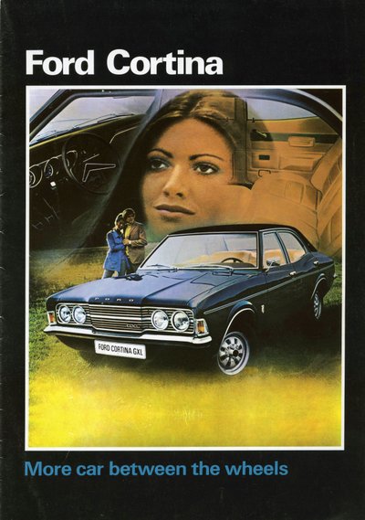Couverture de la Brochure de Vente de la Ford Cortina Mk3 de 1972 - Unbekannt