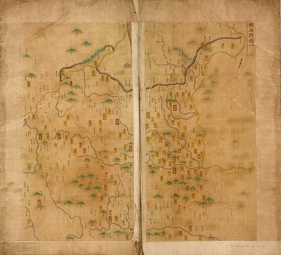 Première carte du Shaanxi - Unbekannt