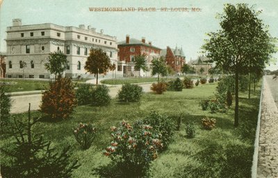 25 Portland Place, résidence McMillan (plus tard Jackson Johnson), construite en 1892; 23 Portland Place, William H. et Florence Plimpton Thornburgh, construite en 1892; 19 Portland Place, résidence Oliver A. Hart, construite en 1893 - Unbekannt