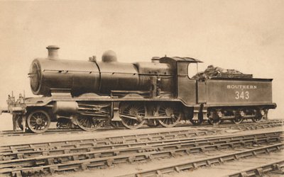 Locomotive mixte 2.6.0 No. B343, début du 20ème siècle - Unbekannt