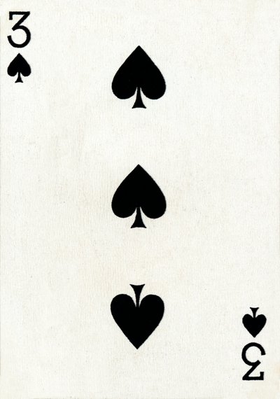 3 de pique d