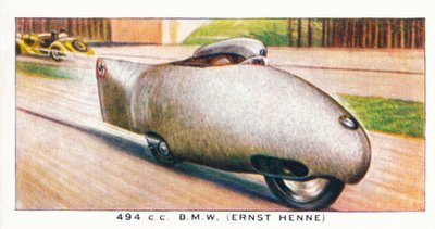 494 C.C. B.M.W. Ernst Henne, 1938 - Unbekannt