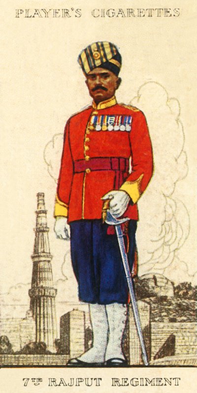 7e Régiment Rajput, 1936 - Unbekannt
