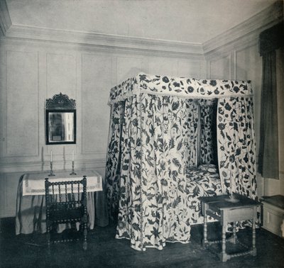 Une chambre de la maison du Major Nicholas Sewall, à Secretary, 1930 - Unbekannt