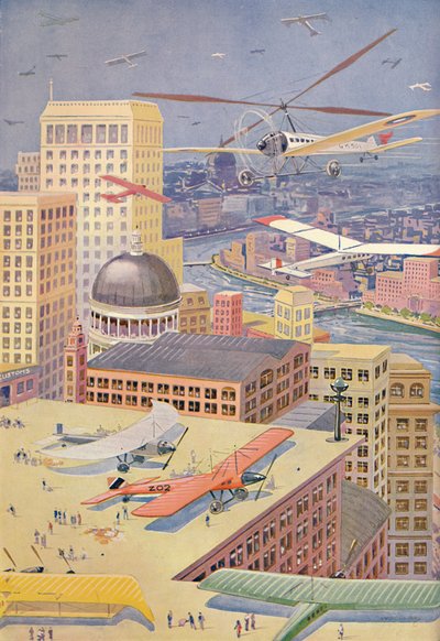 Une ville du futur, 1927 - Unbekannt