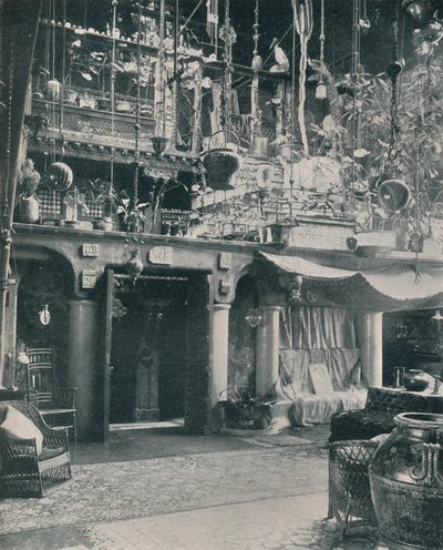 Un coin dans le studio de M. Louis C. Tiffany, 1897 - Unbekannt