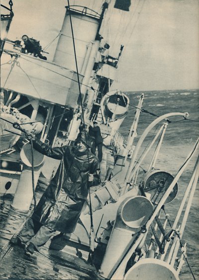 Un destroyer par gros temps, 1936 - Unbekannt