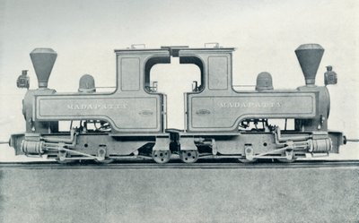 Une double locomotive, 1922 - Unbekannt