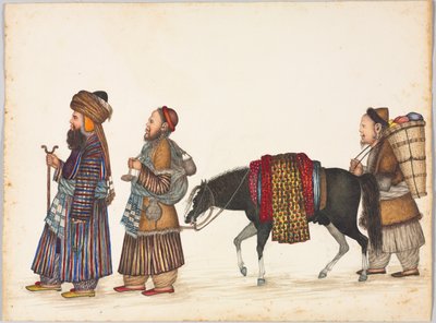 Une famille de Tartares, vers 1885 - Unbekannt