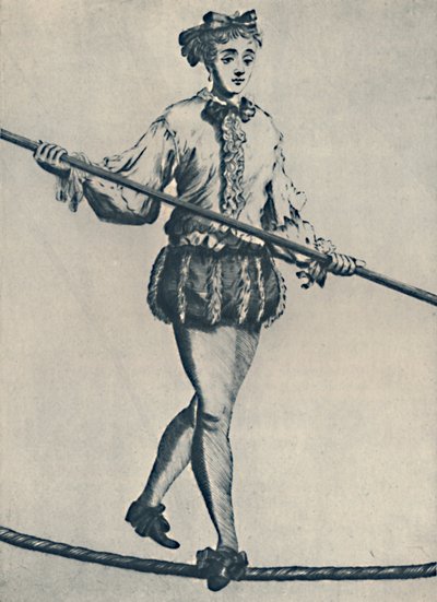 Un célèbre funambule du XVIIe siècle, 1942 - Unbekannt