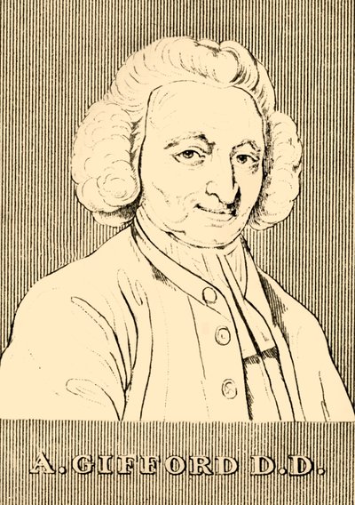 A. Gifford D.D., 1700-1784, 1830 - Unbekannt
