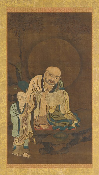 Un Luohan et un assistant, dynastie Ming, 1368-1644 - Unbekannt