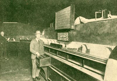 Modèle du chemin de fer postal, 1930 - Unbekannt