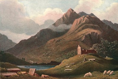 Un paysage de montagne - Ben Lomond, c1900 - Unbekannt