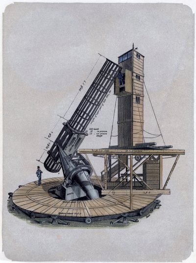 Un réflecteur newtonien, 1870 - Unbekannt