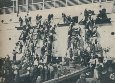 Une méthode nouvelle de ravitaillement en charbon au port de Yokohama, 1936 - Unbekannt