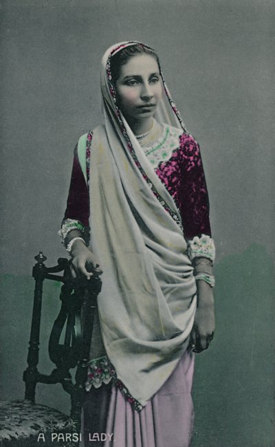 Une dame parsi, années 1930 - Unbekannt