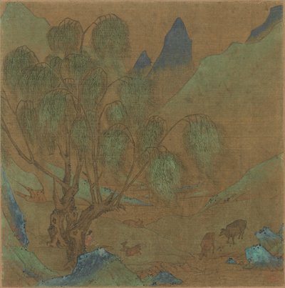 Une scène pastorale, 1271-1368 - Unbekannt