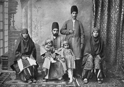 Une famille parsie persane, 1902 - Unbekannt