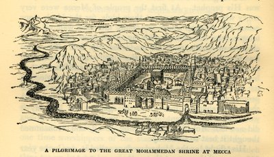 Pèlerinage au grand sanctuaire musulman de La Mecque, vers 1930 - Unbekannt