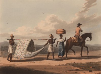 Un planteur et sa femme en voyage, 1816 - Unbekannt