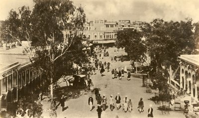 Une partie du Sadar Bazar, Rawalpindi - Vue depuis la porte Massy - Unbekannt