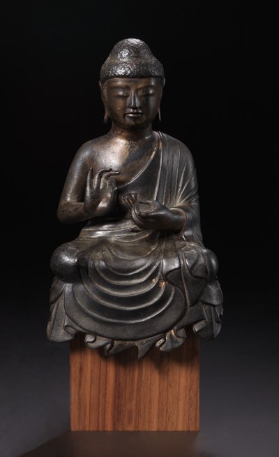 Un Bouddha prêchant, 8e siècle - Unbekannt
