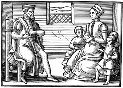 Une famille puritaine, 1563 - Unbekannt