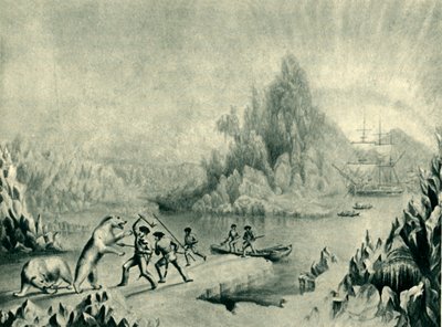 Une équipe de secours à la recherche de Sir John Franklin, 19e siècle, 1946 - Unbekannt