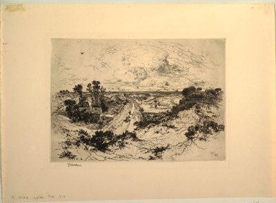 Une route près de la mer, Easthampton, New York - Unbekannt