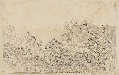 Un Souverain en Procession, début du 19ème siècle - Unbekannt