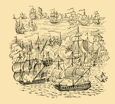 Combat naval entre l