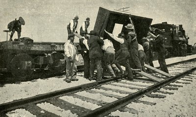 Un train de marchandises spécial prend la route, 1901 - Unbekannt