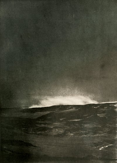 Une explosion de vapeur sur le mont Bird, c1908, 1909 - Unbekannt