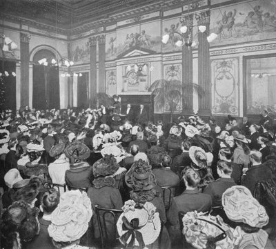 Débat du dimanche soir au Old Playgoers Club, Londres - Unbekannt