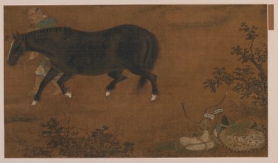 Un Tartar, son cheval et son équipement, dynastie Ming, 1368-1644 - Unbekannt