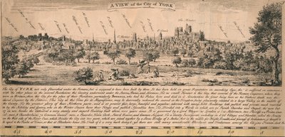 Vue de la ville de York, vers 1770 - Unbekannt