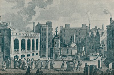 Vue des bains du roi et de la reine et de la grande salle des pompes à Bath, 1907 - Unbekannt
