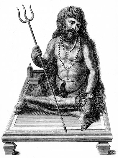 Un yogi méditant, 1811 - Unbekannt