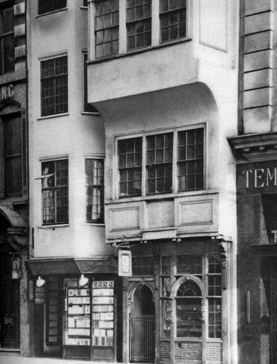 Une librairie et un bureau de tabac dans le Strand, Londres, 1926-1927 - Unbekannt