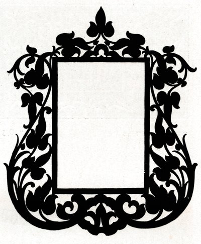 Un design pour un cadre de tableau intitulé Esthétique, 1898 - Unbekannt