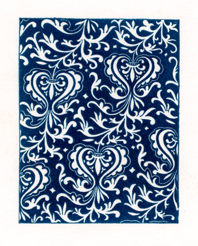 Un motif de tissu, 1843 - Unbekannt