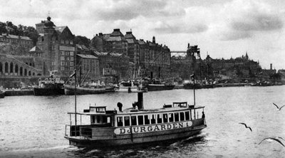 Un ferry en route vers l