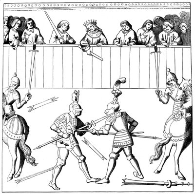 Un combat à mort, 15ème siècle - Unbekannt