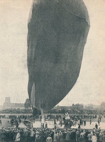Un énorme ballon était nécessaire pour l