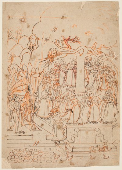 Une feuille d