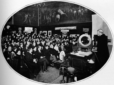 Une conférence à la Royal Society of Arts, Londres, vers 1903 - Unbekannt