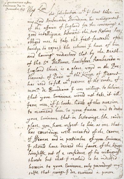 Une lettre d